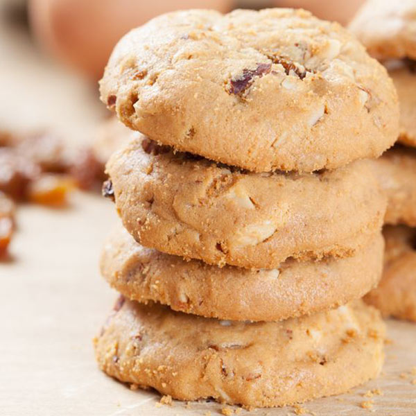 Cookies aux raisins et à la cannelle