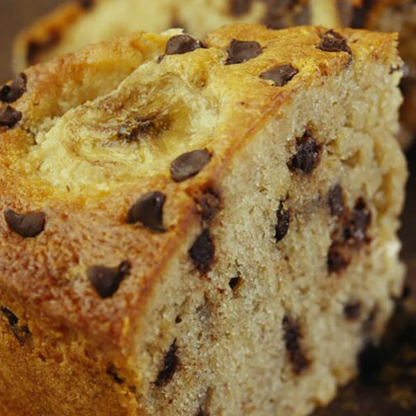Gâteau banane chocolat